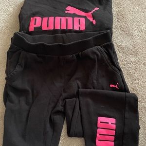 GIRLS XL PUMA Track Suit
